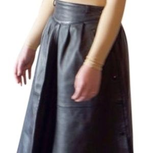 Aline leather skirt size 4